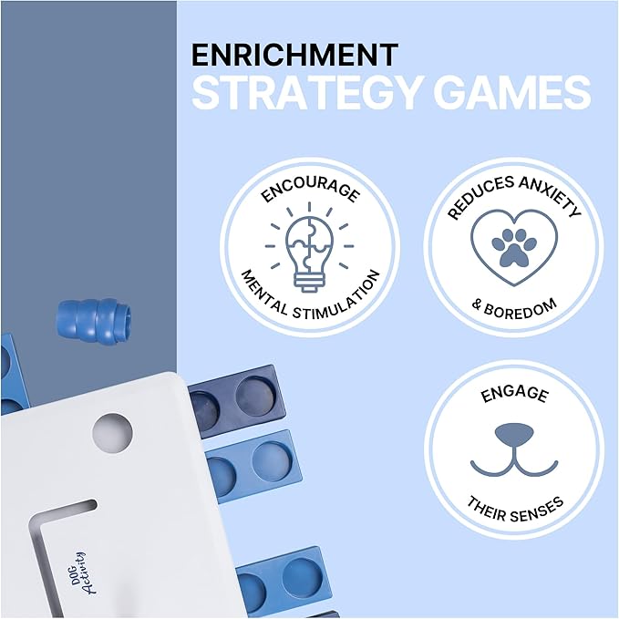 TRIXIE Move-2-Win, Level 3, blue and white (32025)