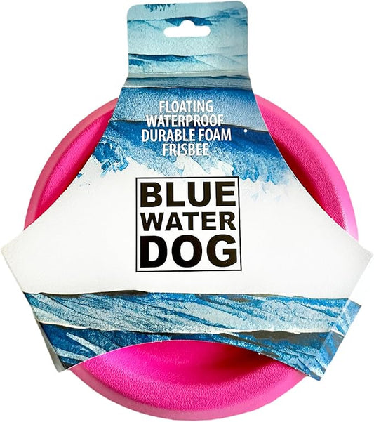 Frisbee, Floating, Waterproof, Lightweight, Durable Foam, Aerodynamic Disc for Medium and Large Dogs Puppy - Frisbee for Fetch, Catch, Dock Diving, Play, 8.5” (Pink)