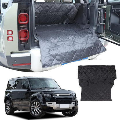 HAPPYHORSE Pet Dog Trunk Cargo Liner Compatible with Land Rover Defender 110 2020-2024 Cargo Cover Waterproof and Non-Slip Dog seat Cover Cargo Liner Area Protector Cover (Style A)