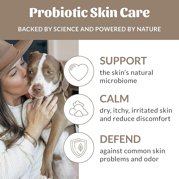 Skout’s Honor Probiotic Natural Dog Shampoo and Conditioner with Avocado Oil & Omega-3s, Gentle Puppy Shampoo, Hydrating Dog Conditioner, 97% Natural, Paraben & Sulfate-Free, Cruelty-Free, 16 oz DOTW