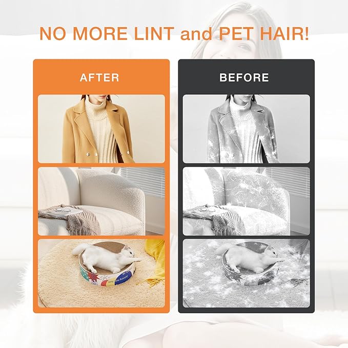 Pet Hair Removal Glove for Dogs & Cats, Electrostatic Gloves Pet Hair Removal Tool Mitt，Dog&Cat Hair Remover for Furniture Couch, Carpet, Clothing and Bedding，Reusable Pet Hair Remover Tool 2 Packs