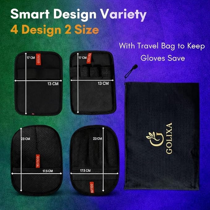 4 Pack Pet Hair Removal Glove for Dogs & Cats, 4 Designs Electrostatic Magic Brush Pet Hair Remover, Reusable Dog Hair Remover, Washable Pet Grooming Tools for Carpet, Sofa, Clothes & Car Seats