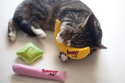 Yeowww! Catnip Toy, It's a Boy! Blue Cigar (Pack of 2)