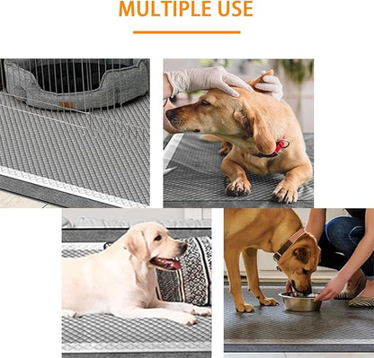 Dog and Puppy Pee Pads 50 Count, 28'' x 30'' Charcoal Odor-Control Puppy Pads with Leak-Proof Quick-Dry Design, Pet Training Pads for Potty Training Strong Absorbency