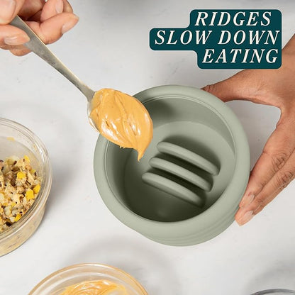 Should We Go? The Ripple Cup Natural Rubber Dog Enrichment Toy & Slow Feeder, Treat Dispensing Cup - Food-Safe Meal Feeder, Frozen Treat Dog Toy with Freezer Plug, Fits 17 oz - for Large Dogs