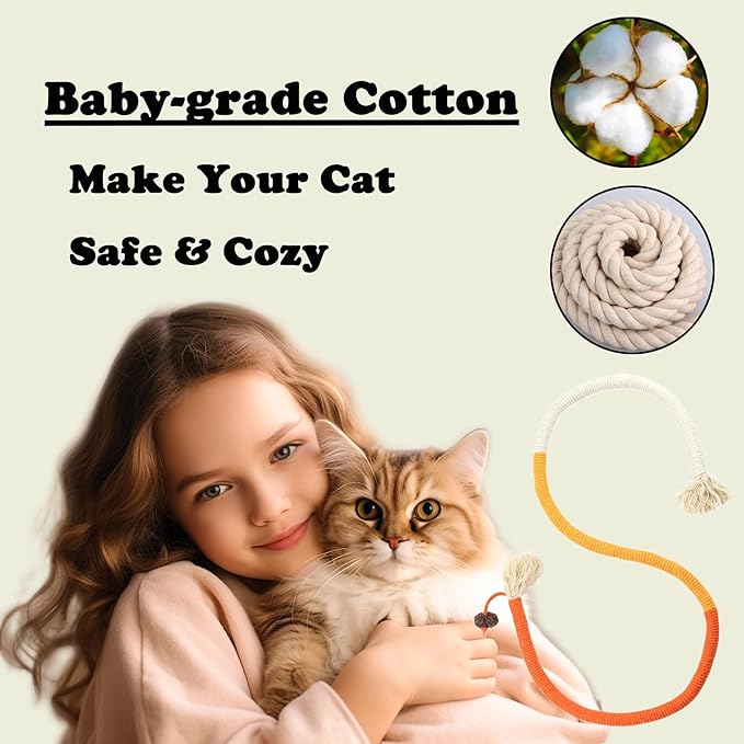 Cat Toys, 3PCS Catnip Toy for Indoor Kitten Toys Cat Chew Stick for Dental Cleaning Teeth Cat Silvervine Matatabi Rope Treat Kitty Feather Snack for for Kick Molar Scratch Self Play