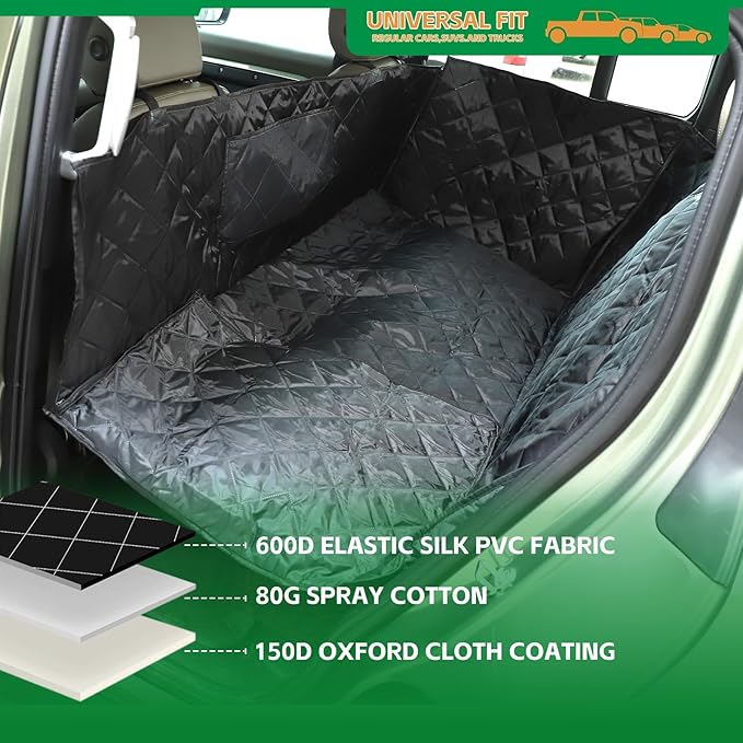 HAPPYHORSE Car Dog Seat Cover Compatible with Land Rover Defender 90 110 130 2020-2024 Dog Rear Seat Cover Pet Car Seat Protector Waterproof Bench Car Seat Cover