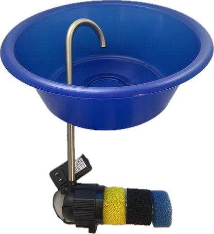 Large Dog Water Fountain, 5-Gallon (19L) Anti-Splash Dog Fountain with UV-C Filtration, XL Capacity for Multiple Dogs, Keeps Floors Dry – Freedom Pet Fountain
