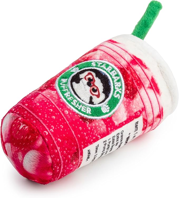 Haute Diggity Dog Starbarks Ruffresher, Plush Designer Dog Toys with Interactive Squeaker, Stimulating Pet Enrichment, Machine-Washable & Safe Materials for All Breeds, One Size