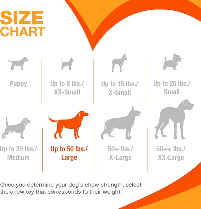 Nylabone Marshmallow Stick Strong Chew Toy for Dogs, Dog Toys for Moderate & Aggressive Chewers, Marshmallow & Peanut Butter Flavor, Large - Up to 50 lbs, 1 Count