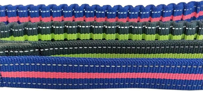 Dog Collars and Leads Heavy Duty Dog Leash with Traffic Handle Reflective with Double Padded Handles Durable for Small Medium Large Dogs Training Walking 4ft (Red)