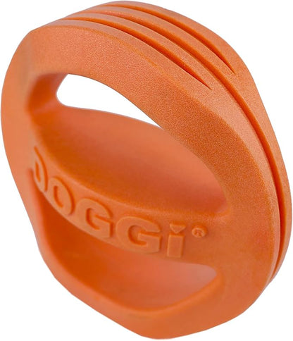 Van Ness Pets Doggi Catch and Carry Flying Disc Floating Dog Toy, Large, Orange