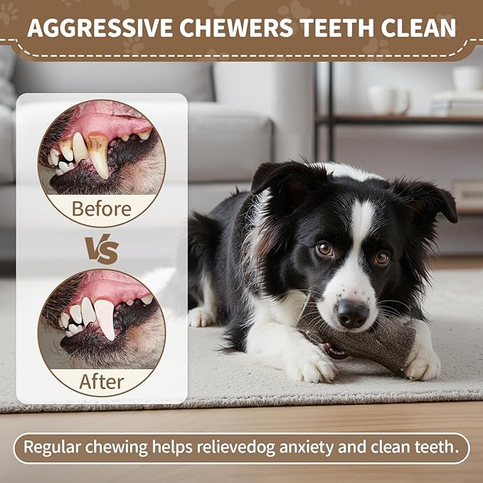 Interactive Dog Treat Toy for Aggressive Chewers, Indestructible Enrichment Chew Toy for Puppy Teething, Frozen Treat Holder with Molds for Large Dogs Pets Keep Busy Reduce Anxiety -Gray