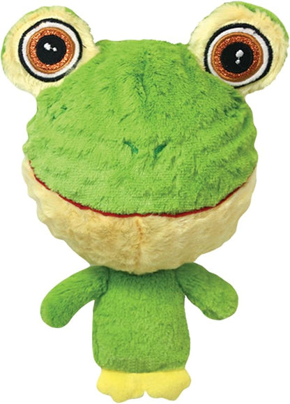 Multipet 43233-1 Knobby Noggins Frog Dog Toy