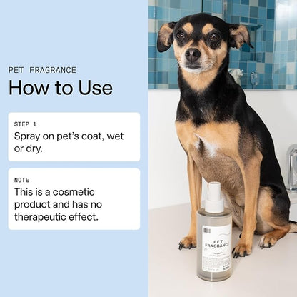 DedCool Pet Fragrance | 01 Taunt | Clean Luxury Pet Perfume for Dogs & Cats | Long-Lasting Deodorizing Spray | Non-Toxic, Vegan | 8.5 fl oz