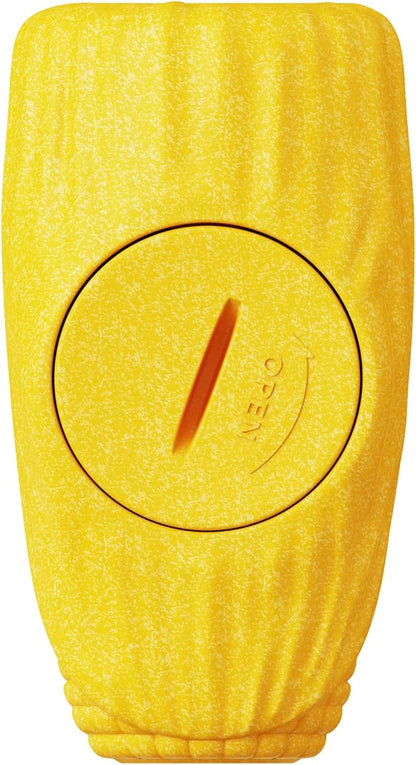Interactive Dog Toys for Aggressive Chewers, Indestructible Dog Toy to Keep Them Busy, Corn-Shaped Durable Dog Chew Toys for Large & Medium Breeds, Frozen Treat Holder for Anxiety Relief & Dental Care