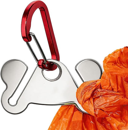 1PC Dog Poop Bag Holder, Waste Bag Holder, Dog Poop Bag Carrier, Hand Free Holder