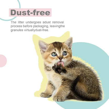 Generic Cat Litter Pellets Refills - 9 lbs, Exclusively for Dual-Layer Litter Box Systems, Dehydrating, Long-Lasting Odor Control