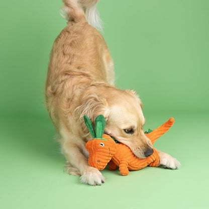Fringe Studio Plush Dog Toy, Carrot ‘Bout You, Petshop Collection (314305)