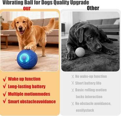 Valentines Day Gifts Dog Balls Interactive Dog Toys 2pc Shaky Ball Toy for Dogs Electric Rolling Pet Toy Dogs ball launcher Dog Chew Toys Rolling Balls for Do gs Smart Jumping Ba ll Training Jolly Toy