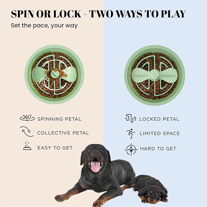 AVERYDAY Slow Feeder Bowl Replacement Insert – Interchangeable Puzzle Attachment for AVERYDAY Dog Bowls, BPA-Free & Easy to Clean, Slows Down Fast Eaters