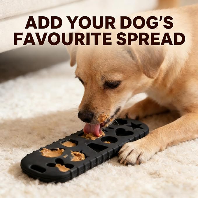 Puppy Toys for Teething, Remote Control Teether for Small Dogs,Puppy Teething Toy for Boredom & Stimulation,BPA-Free(2PCS-Black)