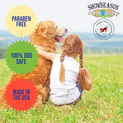 Showseason Animal Products Bath & Brush Therapies® Hot Buttered Rum Pet Cologne For Dogs 4.5 oz | Long-Lasting Odor Eliminator | Paraben-Free | Biodegradable & Non-Toxic | Made in USA