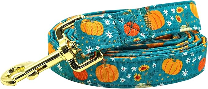 Dog Leash, Fall Pumpkin Print Durable Strong Dog Leashes Heavy Duty Comfortable Padded Pet Leash for Small Medium Large Dogs