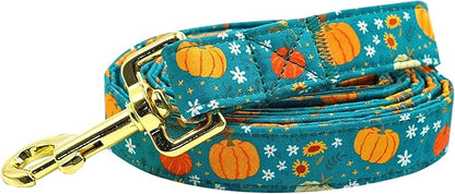 Dog Leash, Fall Pumpkin Print Durable Strong Dog Leashes Heavy Duty Comfortable Padded Pet Leash for Small Medium Large Dogs