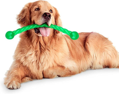 Ycozy Dog Chew Toys 19'' Long for Medium/Large Dogs Aggressive Chewers, Rubber Dog Rope Toys Knot Teething Toys Almost Indestructible
