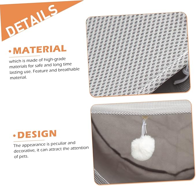 Comfortable Pet Hanging Nest Hammock for Cats and Animals Breathable Mesh Easy to Stylish Design for Home Use Resting Bed