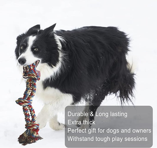 Jalousie 14 Pack Puppy Chew Dog Rope Toy Assortment for Small Medium Large Breeds