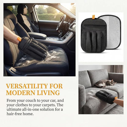 Pet Hair Removal Glove, Electrostatic Gloves for Removing Dog Hair, Cat Hair, Reusable, for Cleaning Sofas and Clothing.