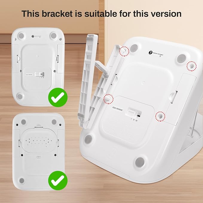 Feeder Adjustable Stand Compatible with SureFeed, 0°-20° Tilt Angle Adjustable-Holder for Pet Automatic Feeders-Raised Pet Feeding Station, Easy Installation