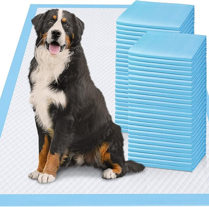 Gimars 4XL 36"x36" Thicken Heavy Absorbent Dog Pads 100 Pack - Jumbo Disposable Wee Wee Pads Quick Dry Leakproof Pee Pads for Dogs, Cats, Rabbits Pets