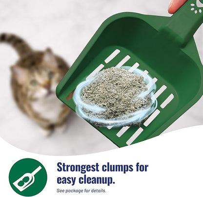 Cat's Pride Max Power: Natural Care - Up to 10 Days of Powerful Odor Control - 100% Natural Odor Elimination - Hypoallergenic - 99% Dust Free - Multi-Cat Clumping Litter, Unscented, 15 Pounds