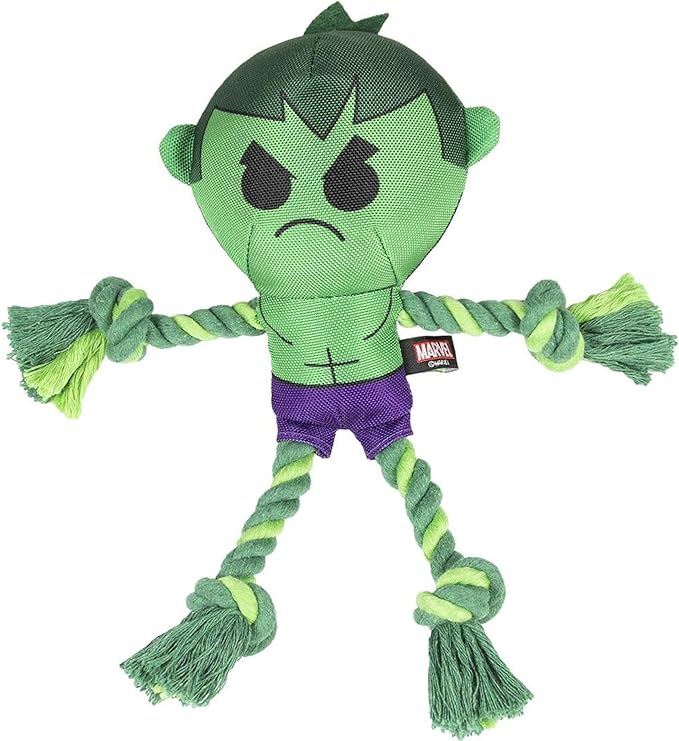 Cerdá Lifes Little Moments - For Fan Pets | Hulk Dental Rope - Officially Licensed By Marvel®