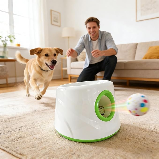 Pack of 1 Bright Dog Toy Starter with Modifiable Extent Thin Plan Water Immune for Play Transportable Starter