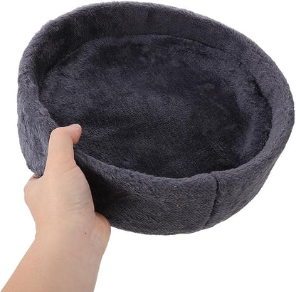 BETOOKY Cat Tree Tower Accessories Replacement - Round Top Pet Bed 11.8 x 11.8 - Washable Basket Cushion Bed for Cat Tree Tower Parts