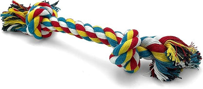 Knotted Rope Chew Toy for Dogs - Large Size 10"