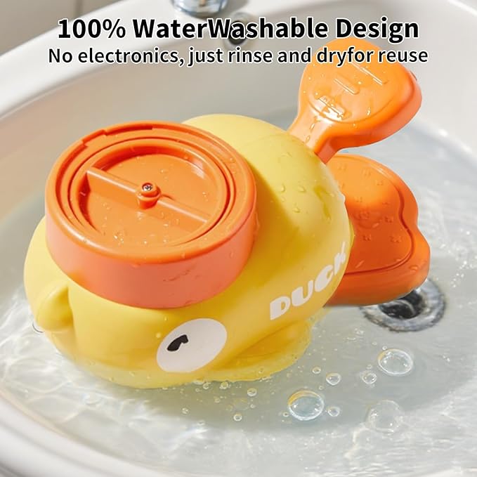 Interactive Dog Treat Dispenser Toy, Cute Duck Slow Feeder & Food Puzzle for Cats/Puppies - Durable IQ Training Pet Toy for Boredom Relief & Healthy Digestion