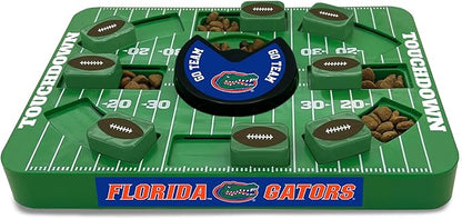 Pets First NCAA Florida Large Puzzle Toy, Dog Puzzle Treat Toy, New Large Size, Interactive Dog Treat Toy, Dog Slow Feeding Toy