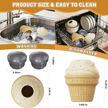 Indestructible Frozen Treat Dispenser Dog Chew Toy, Interactive Enrichment Dog Toy for Small Medium Large Dogs.Dog Puzzle Toy for Indoor Outdoor Play