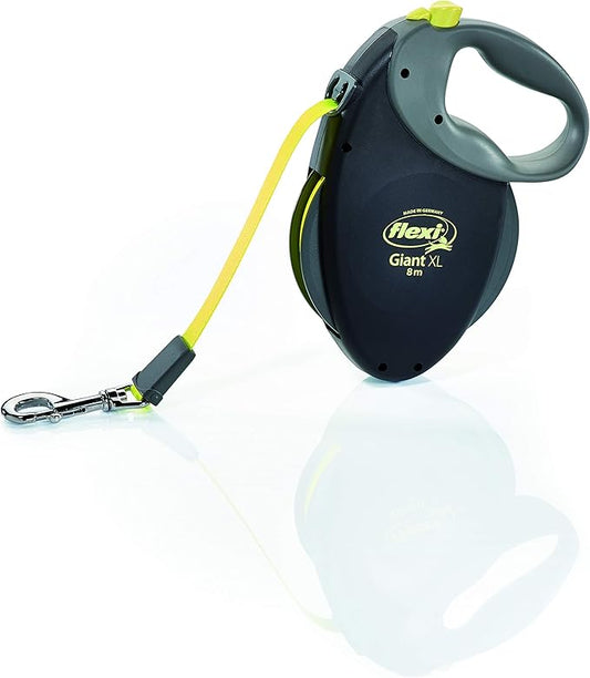Automatic Leash Flexi Giant Neon Tape XL 8M