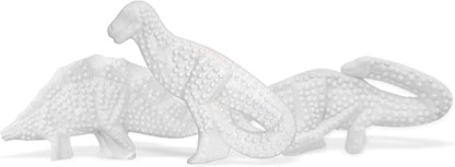Nylabone Power Chew Dental Dinosaur - Dental Dog Toy for Aggressive Chewers - Large Dog Chew Toys for Teeth Cleaning - Durable Dog Toy for Large Breeds - Chicken Flavor, Large, Up to 50 Ibs. (1 Count)