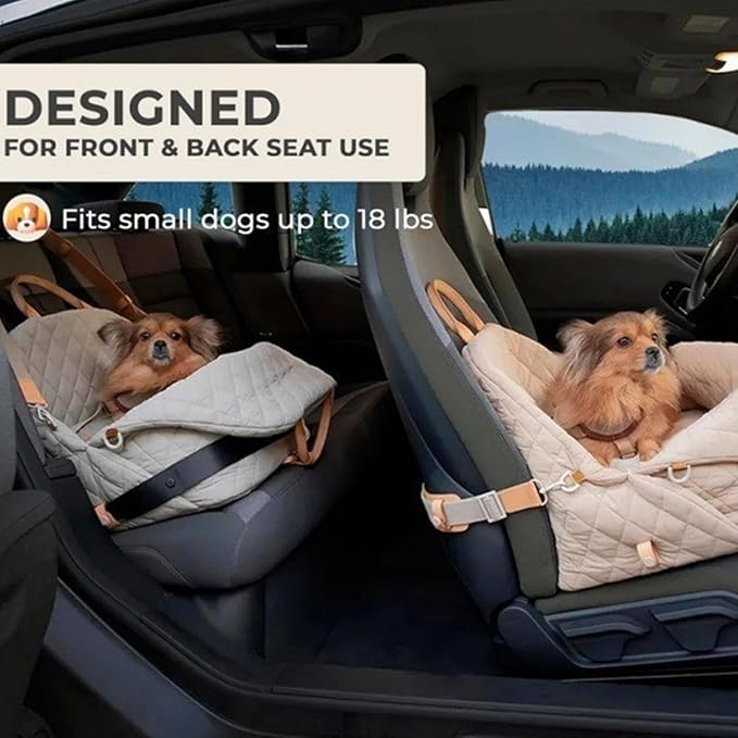 Convertible Pet Carrier for Dog with Antislip Base and Rings Travel Bed Storage Bag Durability Antislip Base Carriers