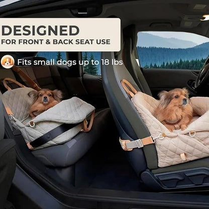 Convertible Pet Carrier for Dog with Antislip Base and Rings Travel Bed Storage Bag Durability Antislip Base Carriers