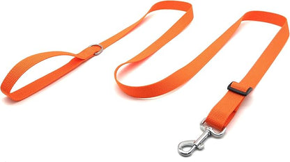 TAIAN Adjustable Nylon Dog Leash, 6 Foot Long Dog Leashes for Medium Large Dogs