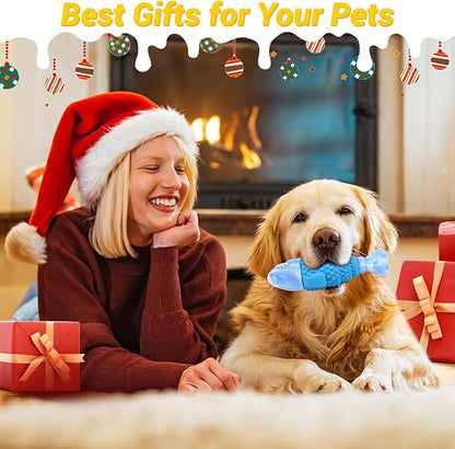 Tough Dog Toys for Aggressive Chewers Large Breed, Durable Dog Chew Toys to Reduce Pet Anxiety and Boredom