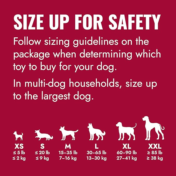 KONG Classic Stuffable Dog Toy - Fetch & Chew Toy for Dogs - Treat-Filling Capabilities & Erratic Bounce for Extended Play Time - Durable Natural Rubber Material - for Medium Dogs